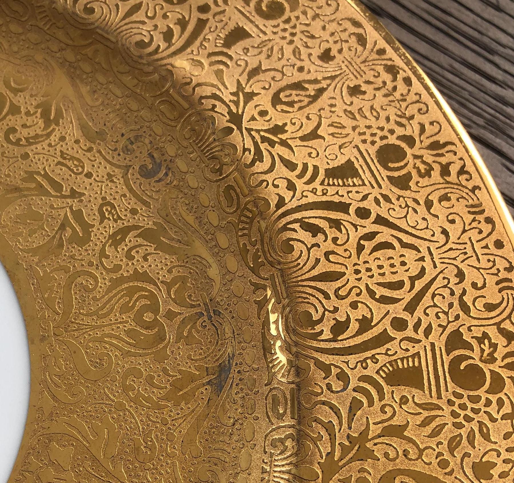 Royal Bavarian Hutschenreuther SELB, HUT 660, 22 Carat Gold