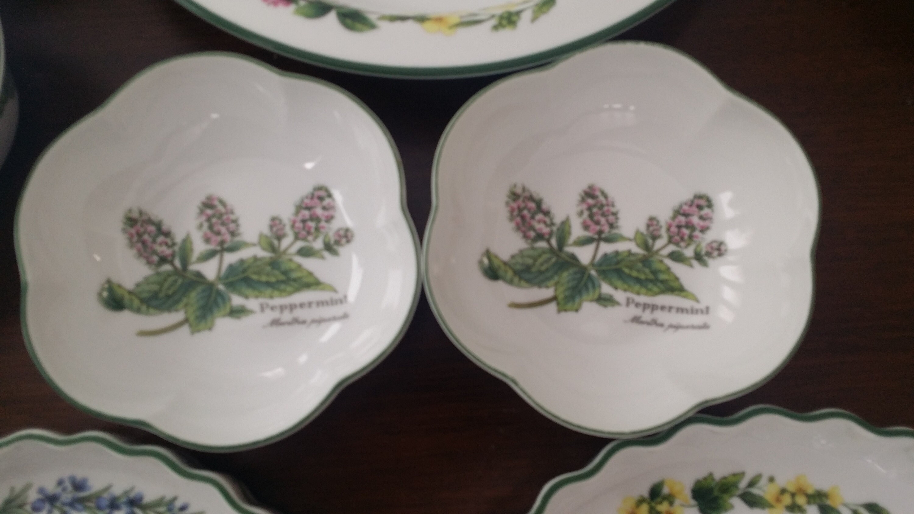 Royal Worcester Herbs Vintage 1990's Excellent Condition, Great