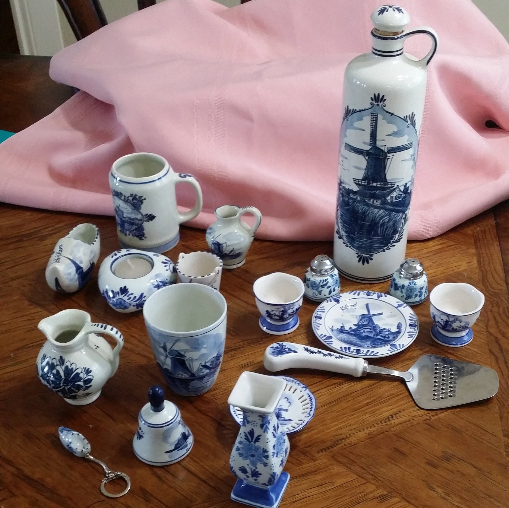 ヴィンテージ　Delfts Couple Dish ５枚組　Bluewhite Delft Blue & White, Small Lots of Great Gift Ideas - Etsy