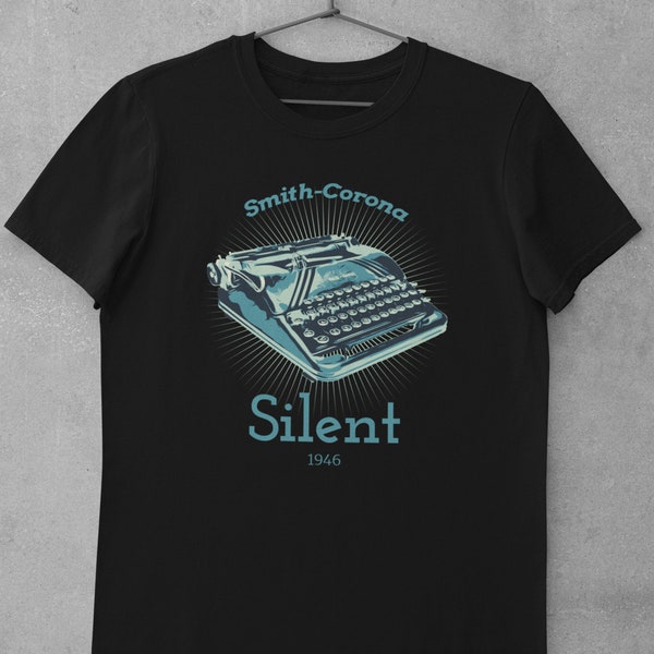 Smith Corona Silent Graphic T-Shirt | Typewriter Enthusiast Gift | Smith Corona | Unisex - Men & Women's Tee