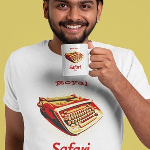Royal Safari Vintage Mug Typewriter Enthusiast Gift Royal Safari ...
