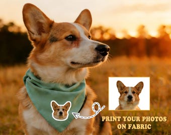 Custom Photo Fabric for Memory Quilts, Keepsakes, Creative Projects & Pet Memorial Gifts, Transform Your Favorite Photos into Fabric