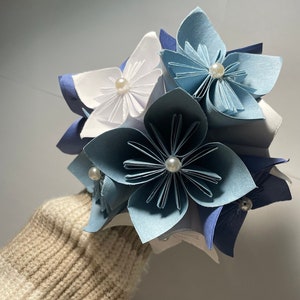Paper flower bouquet