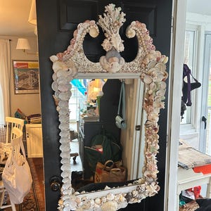 Custom Seashell Mirror