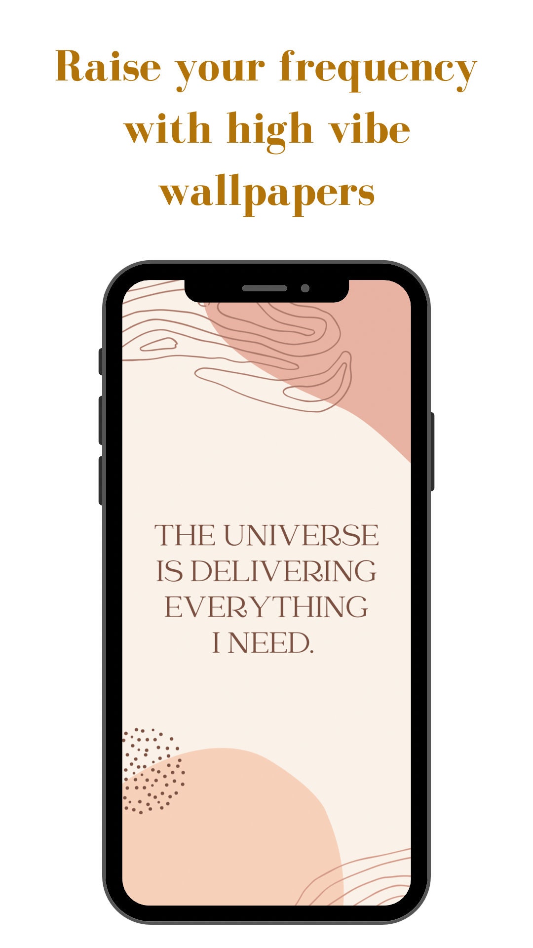 Buy Universe Manifesting Phone Wallpaper Online in India  Etsy