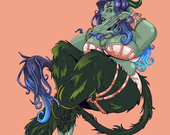 Satyr - Mini Print