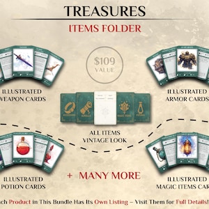 DnD Ultimate Bundle | D&D Dungeon Master Bundle | Whole Store of Dungeons and Dragons | Digital Download folder | D and D 5e 2024 Compatible image 7