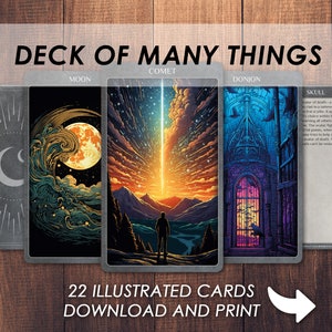 The Deck of Many Things Digital + Physical Bundle