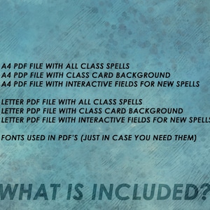 Dnd Bard Spell Cards | Dnd Spellbook | Printable | D&amp;D Accessories ...