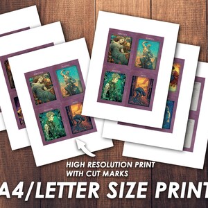 Dnd Condition Cards 5e | Illustrated Condition Tokens | MTG Size ...