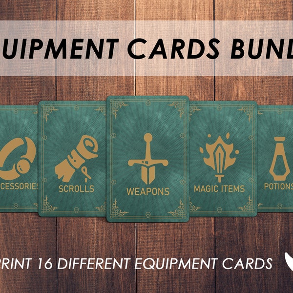 Blank Dnd Card Etsy Australia