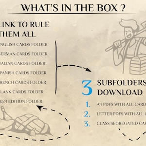 DnD Spell Cards BUNDLE | Dnd 2014 and 2024 Update Illustrated Spell Cards | Dungeons and Dragons 5e | d&d Spellbook | Tarot Size Cards image 5