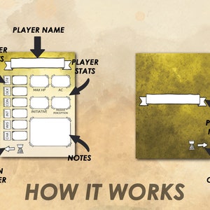 D&D 5e Initiative Tracker | Printable Dungeons and Dragons | Character ...