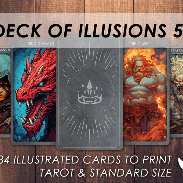 Deck of Many Things 5e Etsy UK