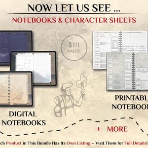 DnD Ultimate Bundle | D&D Dungeon Master Bundle | Whole Store of Dungeons and Dragons | Digital Download folder | D and D 5e 2024 Compatible image 4