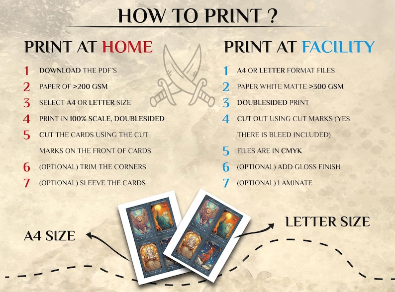 DnD Spell Cards BUNDLE | Dnd 2014 and 2024 Update Illustrated Spell Cards | Dungeons and Dragons 5e | d&d Spellbook | Tarot Size Cards image 9