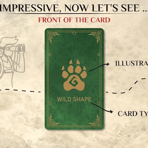Druid Wild Shapes Cards Dnd 5e - Il 300x300.6869037534 Qikn 