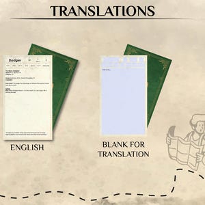 Druid Wild Shapes Cards Dnd 5e | 86 Beast Transformations | Player ...