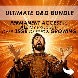 DnD Ultimate Bundle D&D Dungeon Master Bundle Whole Store of Dungeons and Dragons Digital Download D and D 5e Compatible image 1