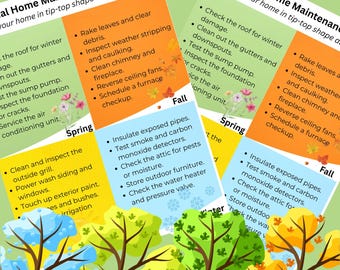 Seasonal Home Maintenance Checklist