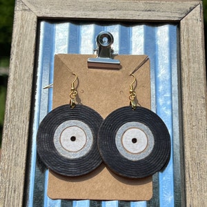 Record Earrings