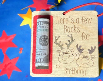 DIGITAL FILE* Money Gift Holder - Few Bucks