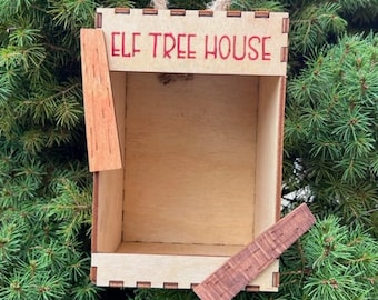 DIGITAL Tree House for your Elf  FILE