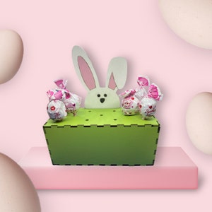 DIGITAL FILE -Bunny Lollipop Box