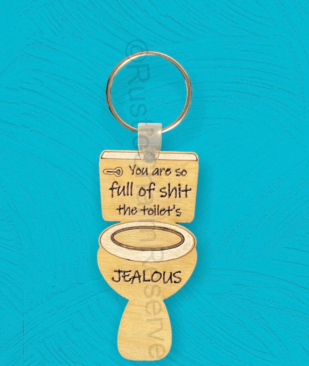 Toilet Keychain Digital File Etsy