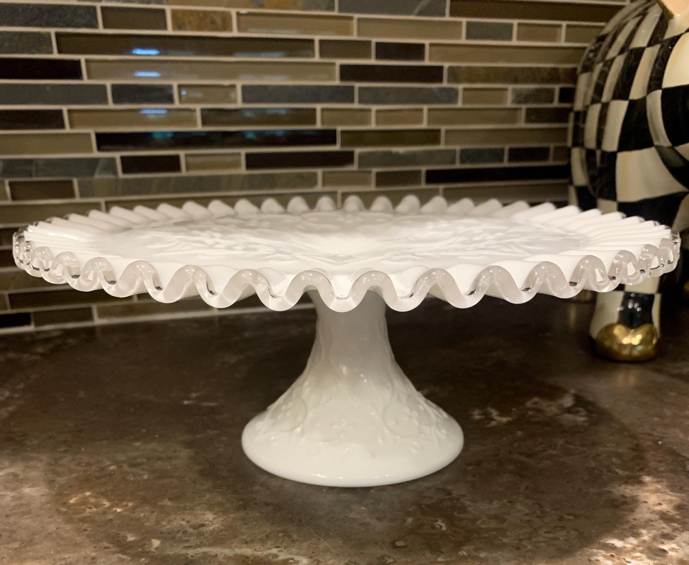 Fenton silver crest - Etsy 日本