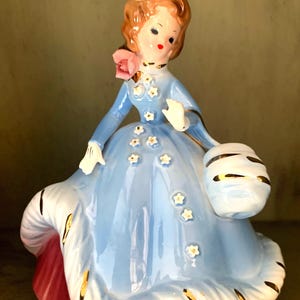 Vintage Josef Originals Figurine WINTER from Four Seasons Series