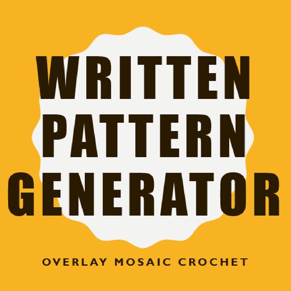Crochet Overlay Patterns Etsy