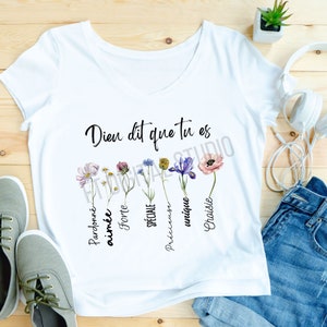 Dieu dit| svg_png_dtf Datei| digitaler Download | Sublimationsdruck | dtf| gestalten | francais | Becher