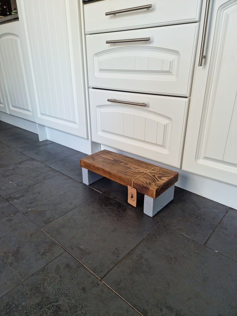 Handmade Wooden Step Stool / Kitchen Step / Kid Step / Bathroom Step ...