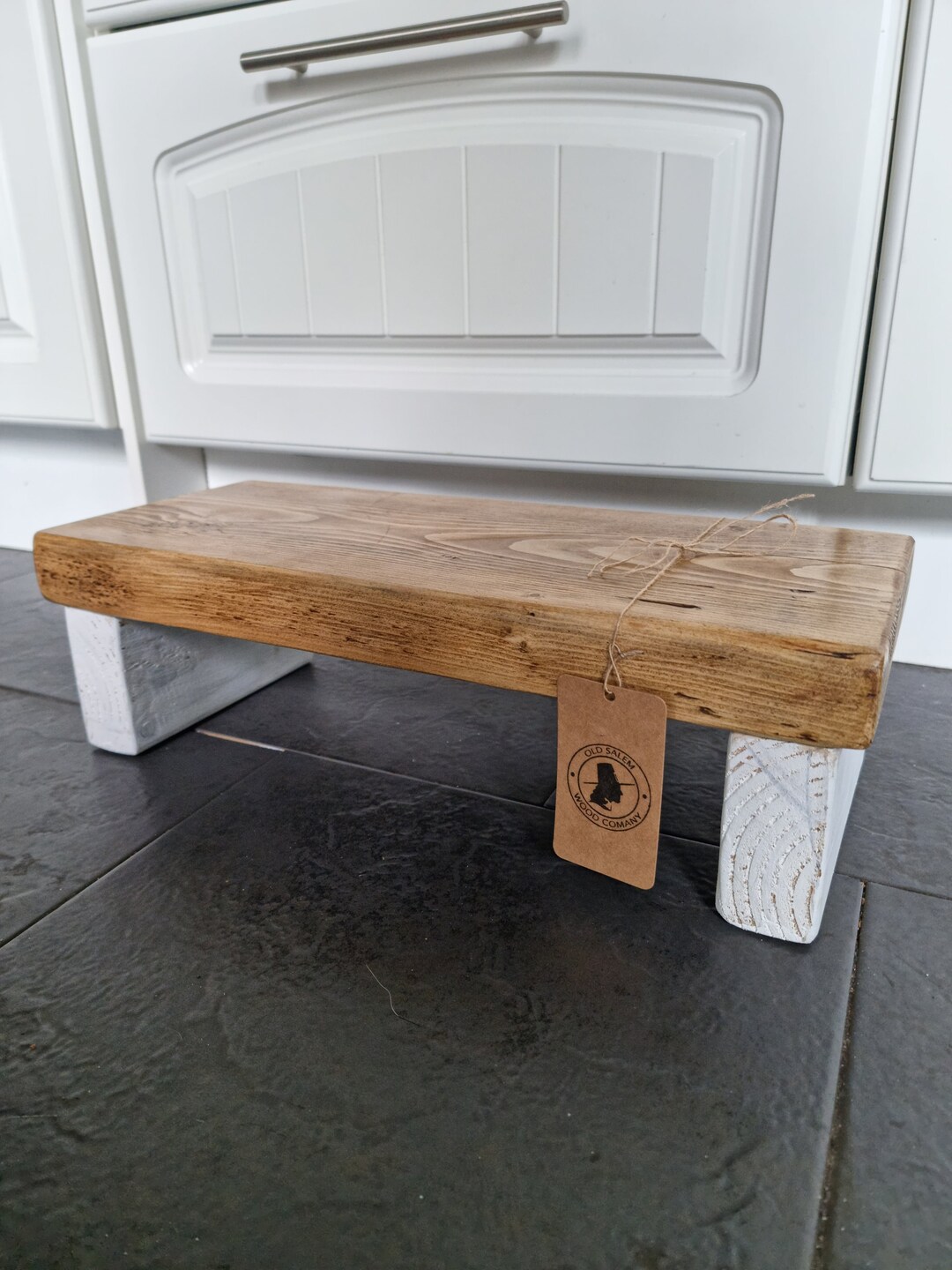 Handmade Wooden Step Stool / Kitchen Step / Kid Step / Bathroom Step ...