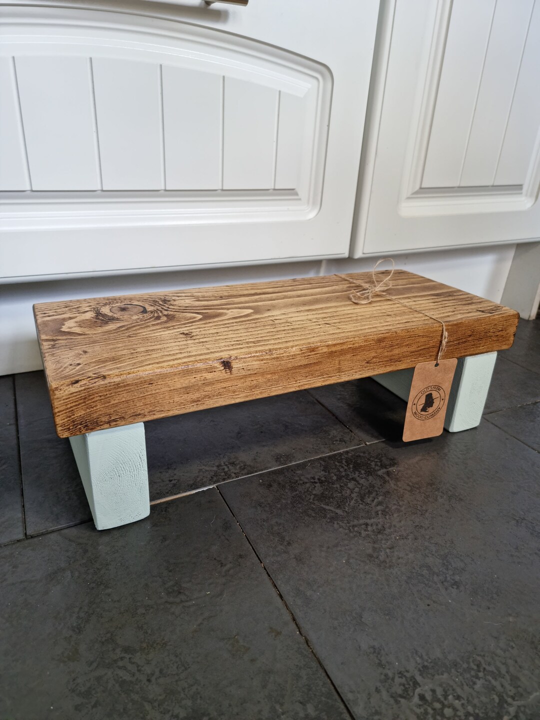 Handmade Wooden Step Stool / Kitchen Step / Kid Step / Bathroom Step ...