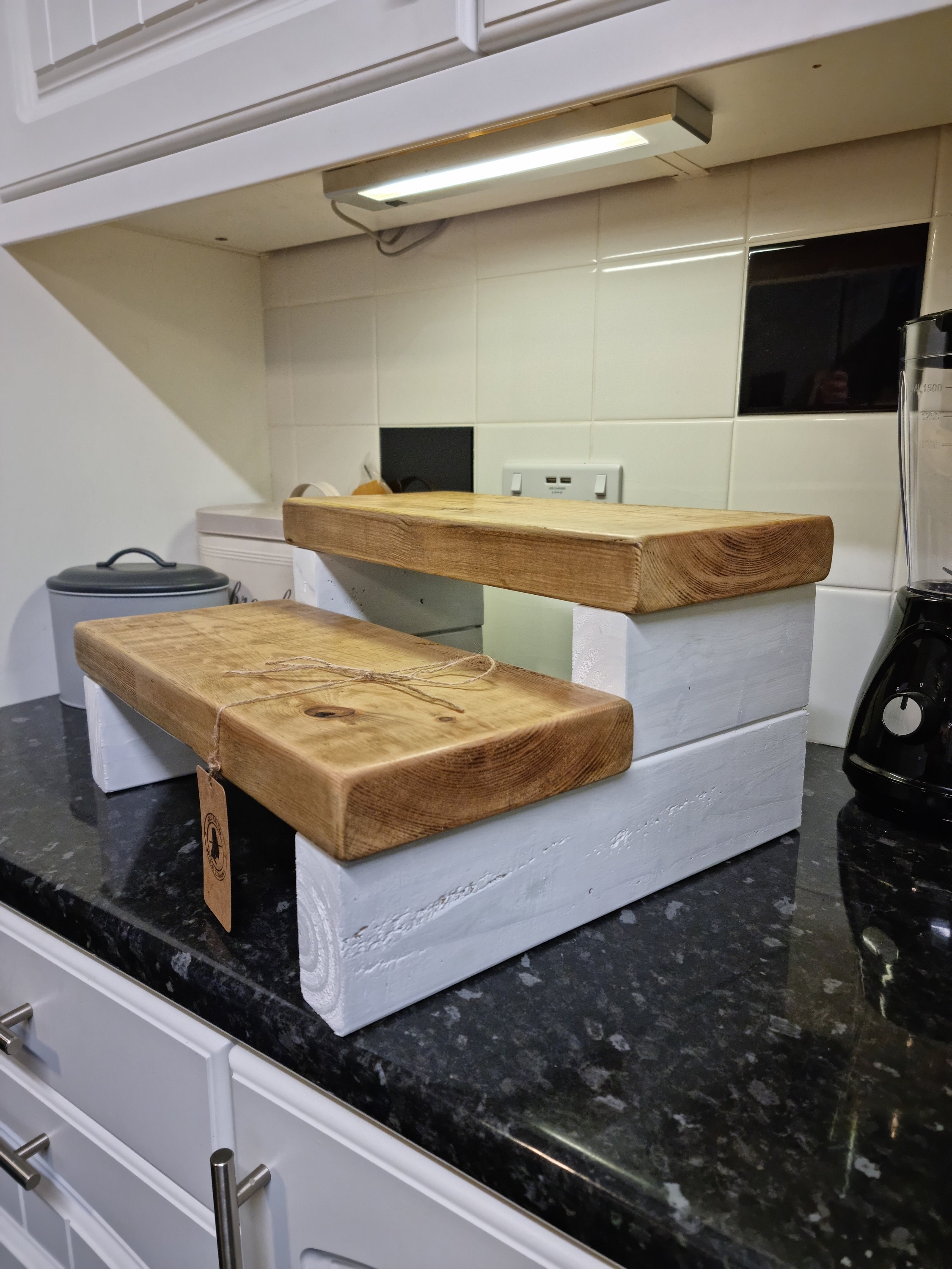 Handmade Wooden Step Stool / Kitchen Step / Kid Step / Bathroom Step ...