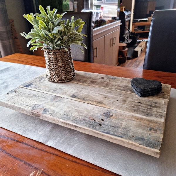 Farmhouse Table Riser / Table Riser/ Table Stand/ Table centre piece / Nibbles board/ Reclaimed wood / Grazing /Serving platter