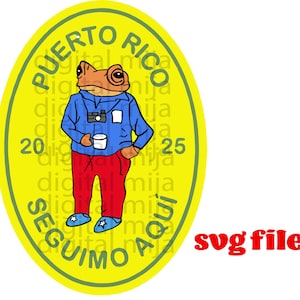 Rana BB Concho (taza) / Descarga instantánea / SVG latino / Pegatina latina Archivo de pegatinas Cricut Silhouette Planner de alta calidad