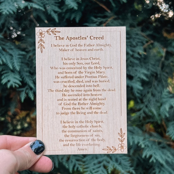 The Apostle’s Creed Magnet
