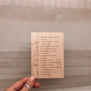 10 Commandments Magnet