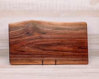 Handcrafted Large Black Walnut Charcuterie Board – Rustic Elegance for Stylish Entertaining