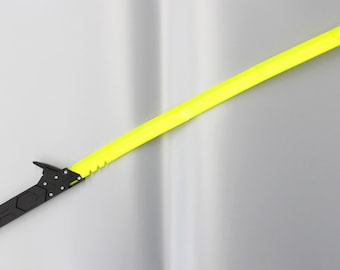 Arasaka Thermo Katana hoja gigante transparente Espada Térmica Thermokatana Neon - como en Cyberworld Freecity 2077