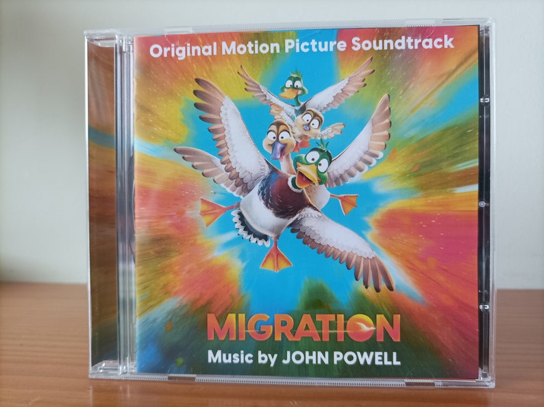 Migration Custom Soundtrack Cover by John Powell Original Motion Picture Soundtrack image 1