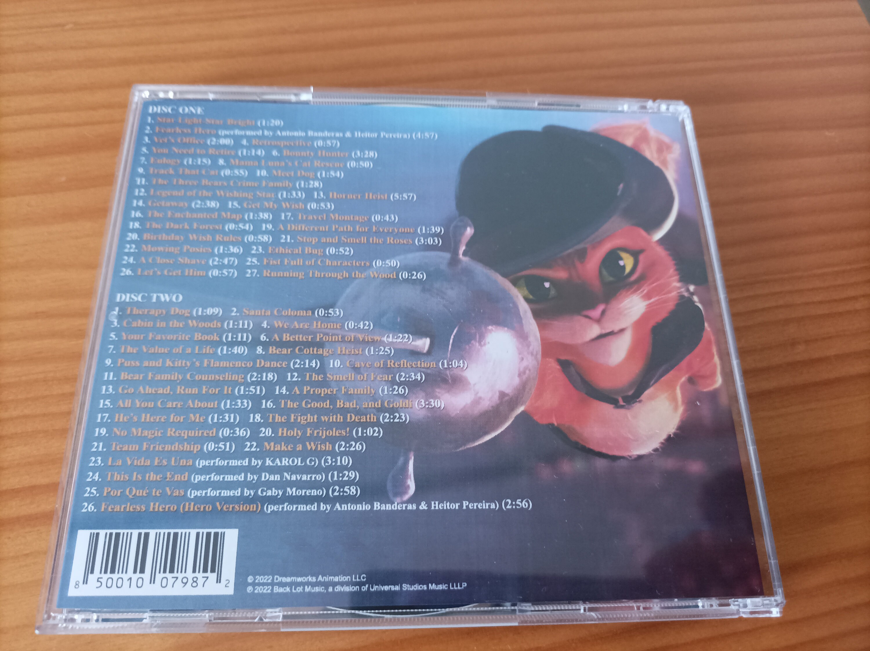 Puss in Boots the Last Wish custom Soundtrack Cover by Etsy UK