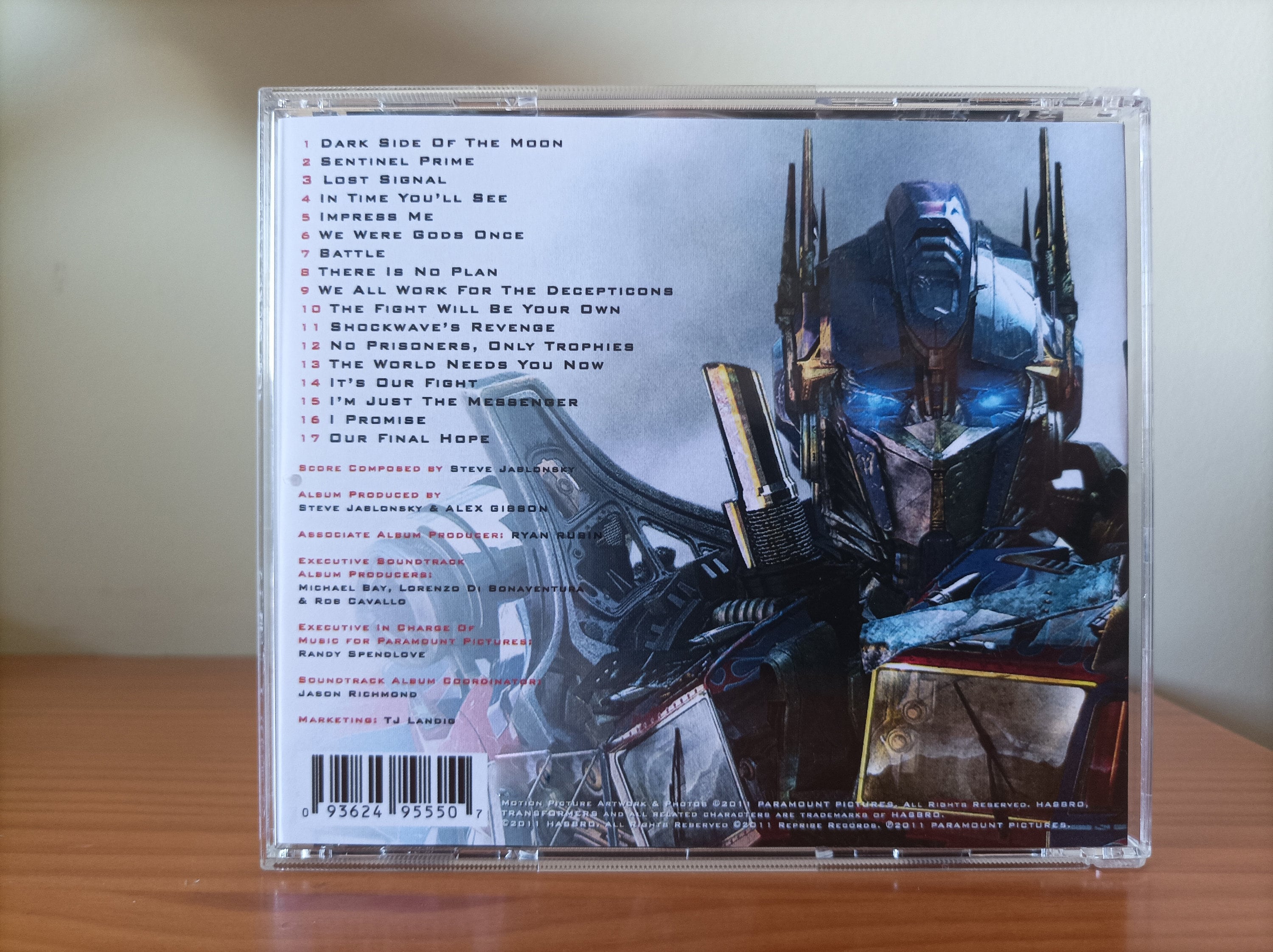 Transformers Dark of the Moon custom Soundtrack Cover by Steve