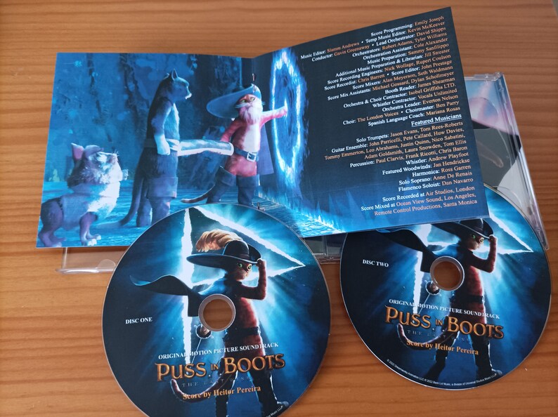 Puss in Boots the Last Wish custom Soundtrack Cover by Etsy Australia