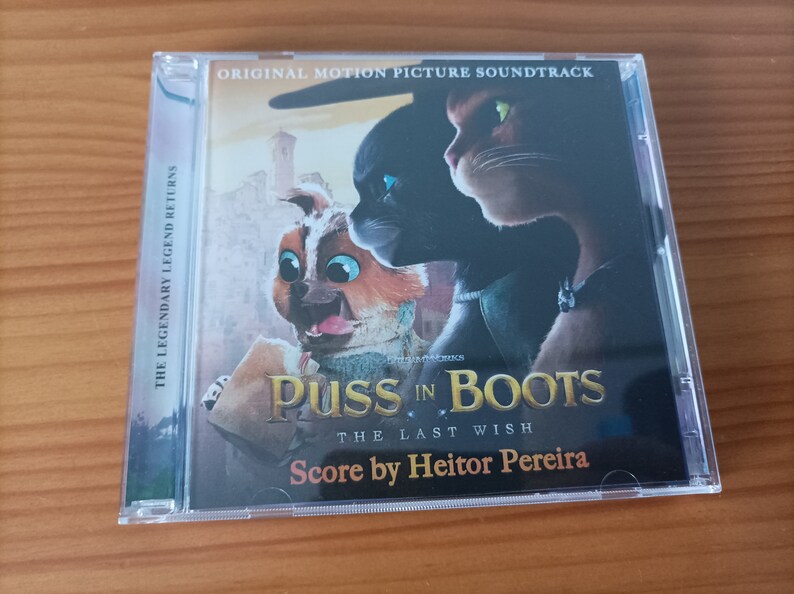Puss in Boots the Last Wish custom Soundtrack Cover by Etsy