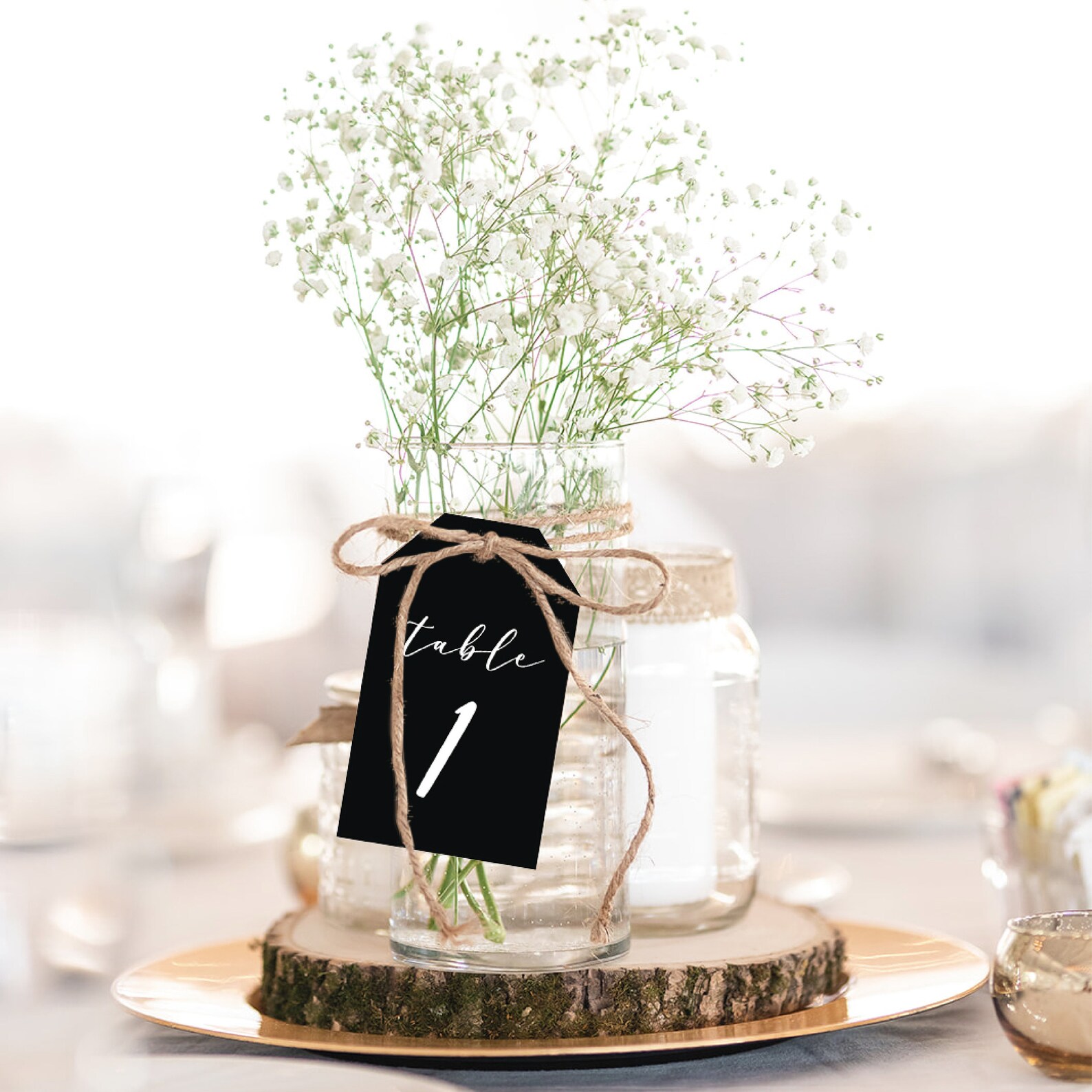 Sage Green Wedding Table Number Cards (*numbers 25-40) - Modern Wedding ...