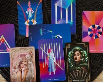 Big tarot spread Karten legen English Deutsch